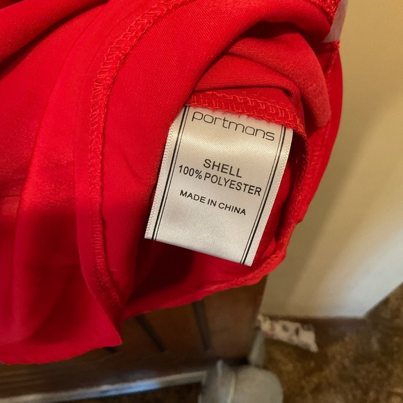 Portman’s Short sleeved red top $15 ❤️ - Picture 5 of 9